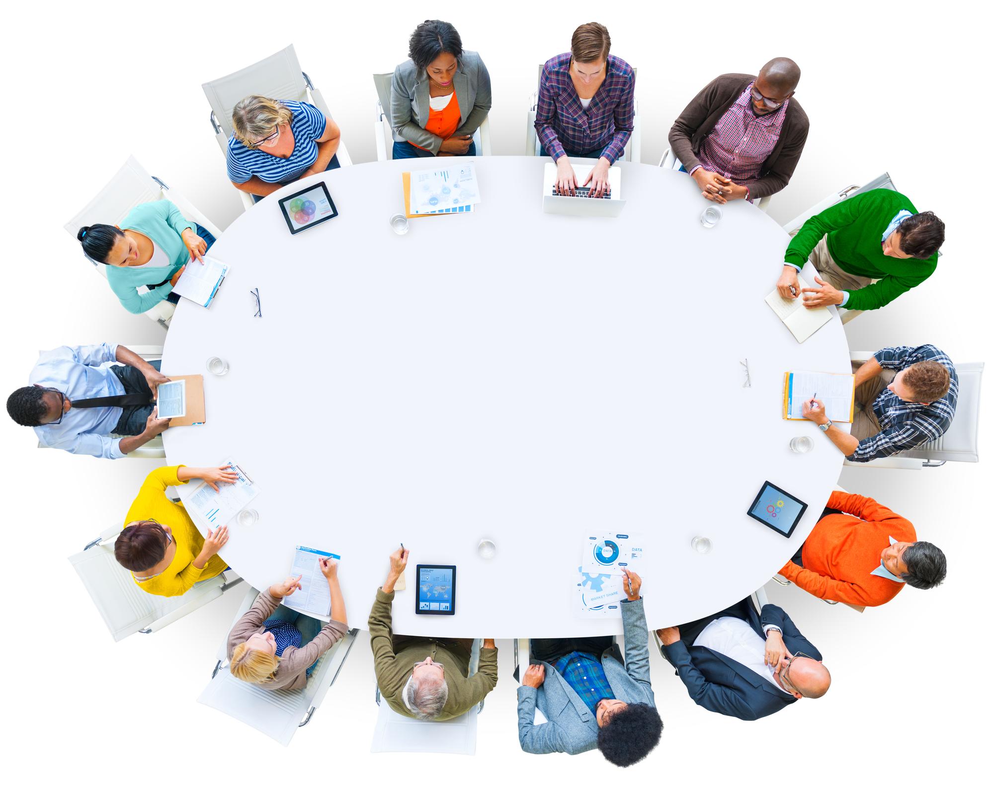 Workshopgruppe diskutiert Budgetplan